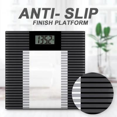 Good Quality Digital Bathroom Body Weighing Scale with Antislip Function