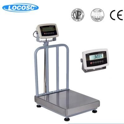 100kg 500kg Lp7611 LED LCD Display Heavy Duty Electronic Weighing Digital Platform Scale