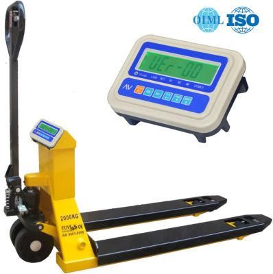 Pallet Truck Scale TUV Approved with Digital LCD Indicator