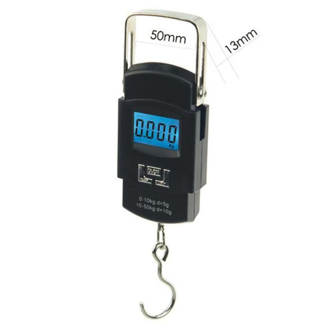 High Quality 50kg Digital Fishing Scale Hanging Scale with Hook