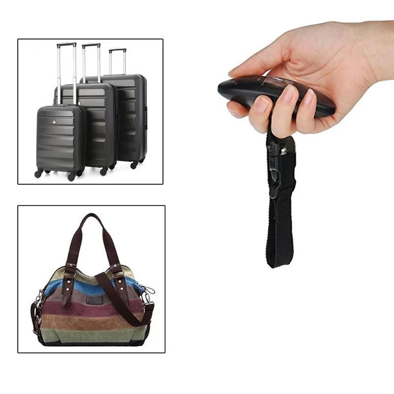 Digital Luggage Portable Travel Suitcase Bag LCD Weighing Handheld Scale