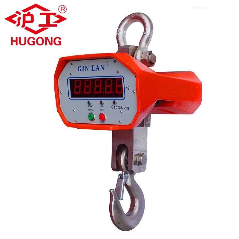 Hook Hanging Lifting Equipment Electronic Crane Scale 6t