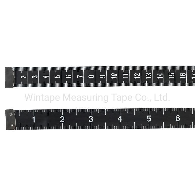 Custom Logo Portable Black Measuring Tools Soft Tape Measure