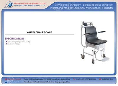 200kgs Medical Movable Electronic Wheelchair Scale