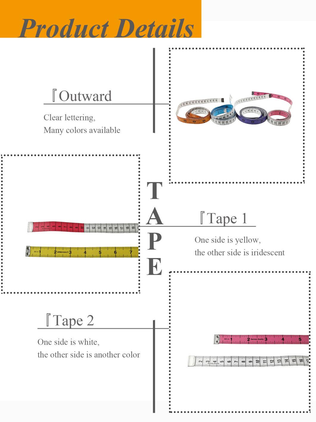 High Quality Measuring Tape for Tailor with Double Sided