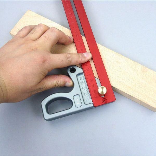 Woodworking Scriber Aluminum Alloy Angle Ruler Woodworking Scriber Woodworking DIY Tool I170992