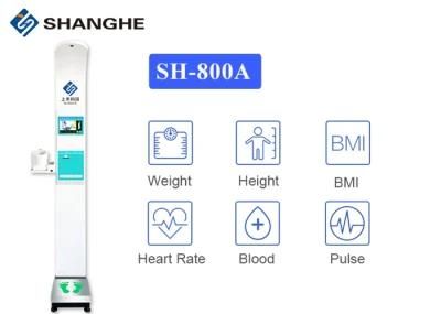 Electronic Scale Height and Weight Machine with Blood Pressure Monitor