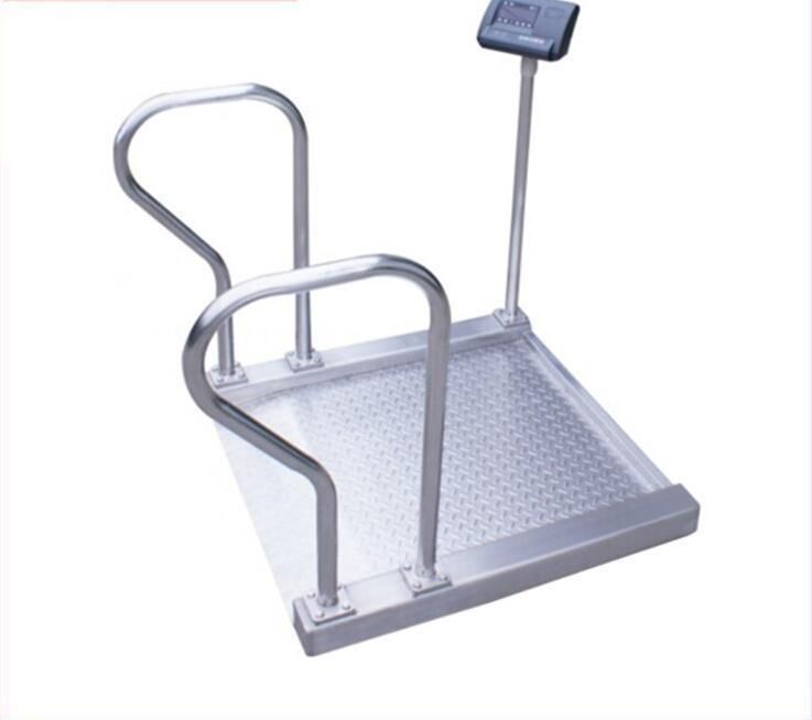 300kgs Medical Scales Platform Scales Wheelchair Electronic Dialysis Patients Wheelchair