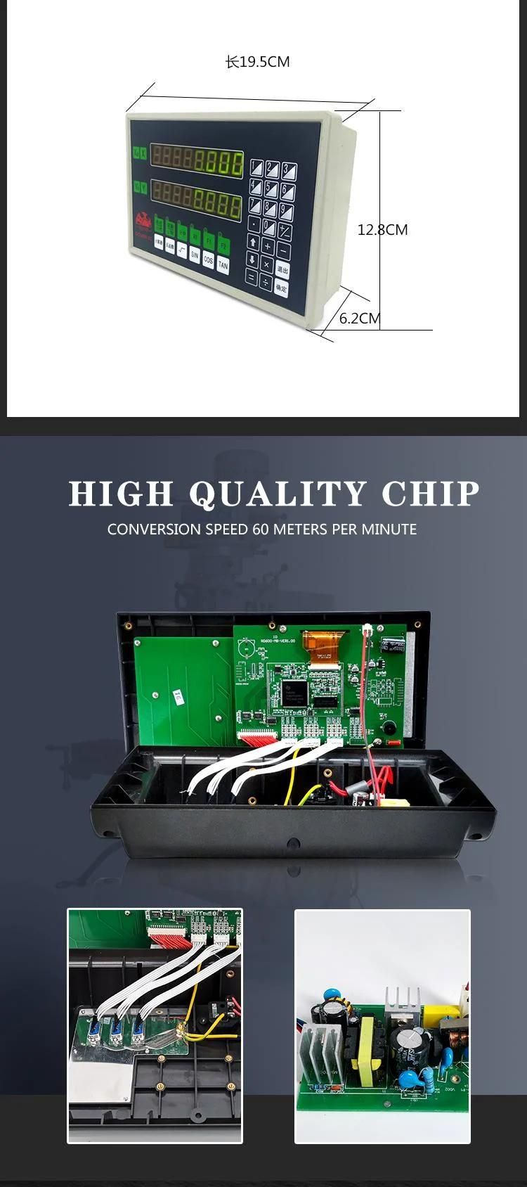 2 Axis Grating Digital Readout (DRO) for Machine Tools