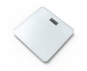 Personal Slim Electronic Weighing Bathroom Scale with Glass Platform