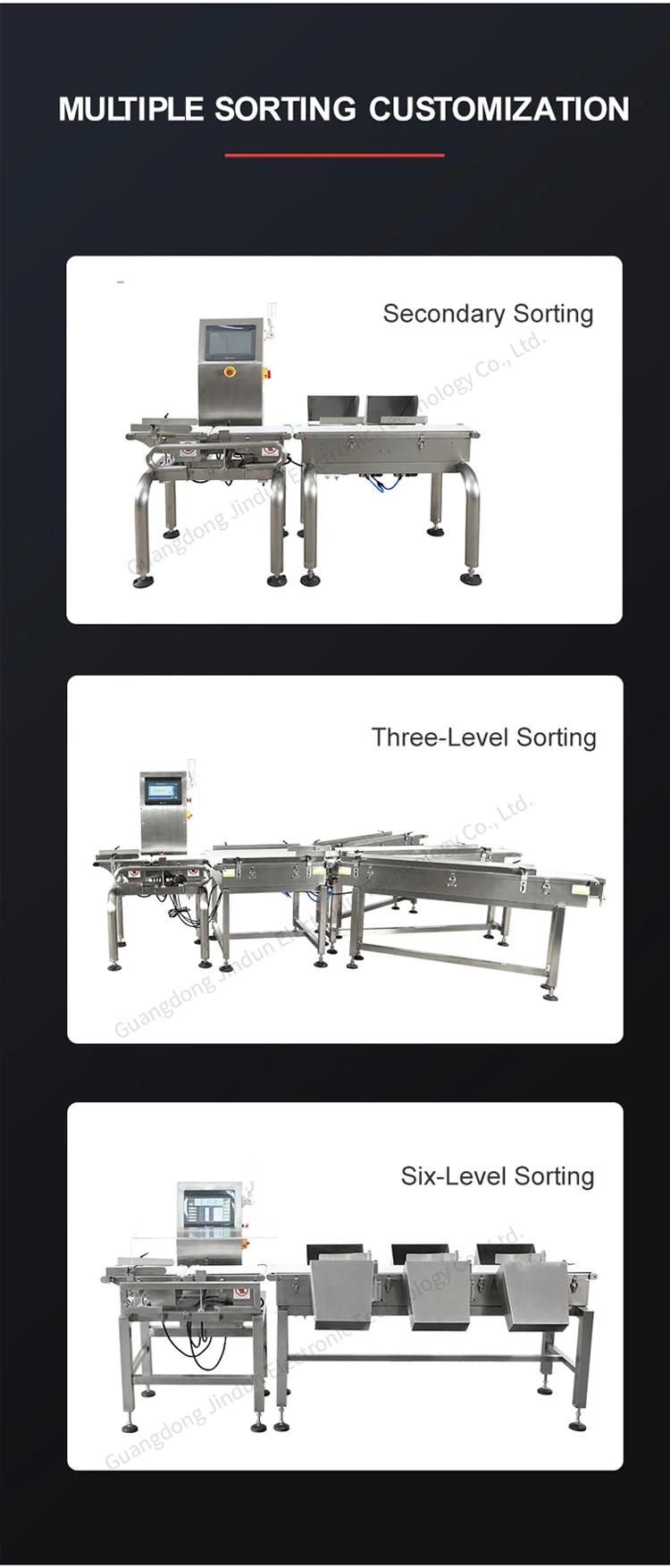 Automatic Rejection Dynamic Weight Checking Checkweigher for Capsule Food