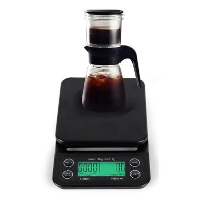 Household Classical Kitchen Coffee Scales with Timer Funtion