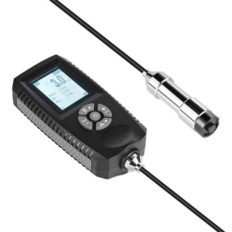 High Accuracy Digital Coating Thickness Gauge with External Probe