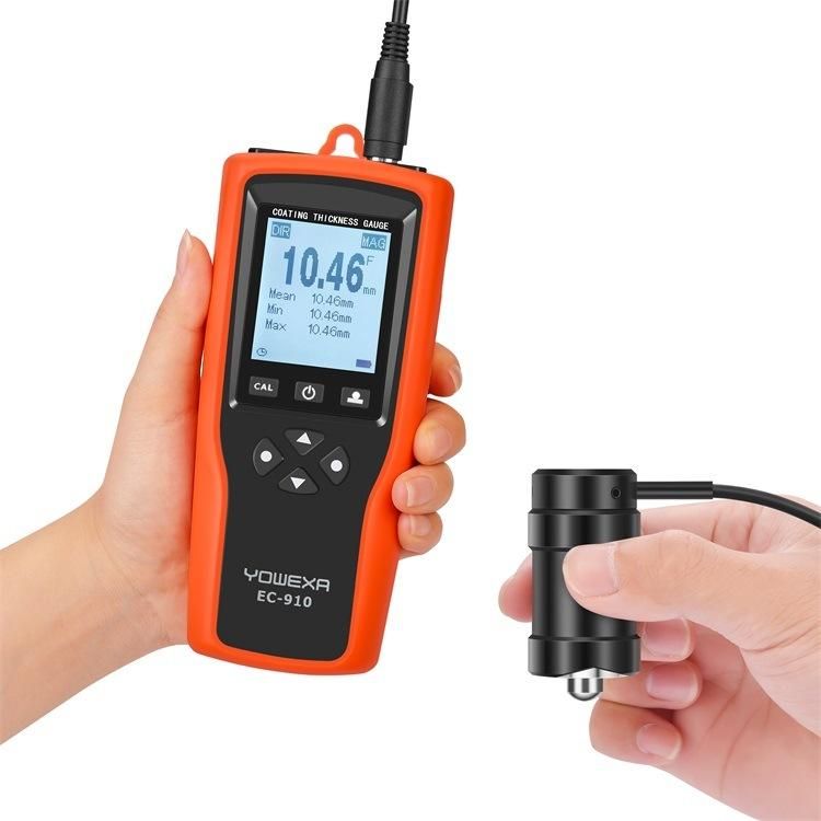 Ec-910 Digital 2000 Measurements Storage Car Paint Thickness Detector