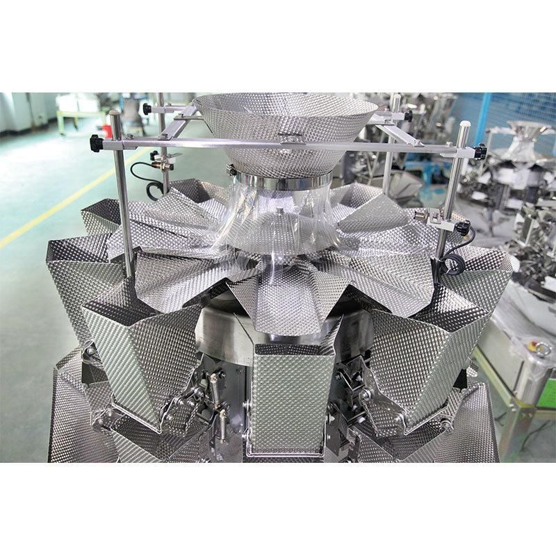 Carbon Steel Multihead Weigher for Frozen Food Packaging Machine