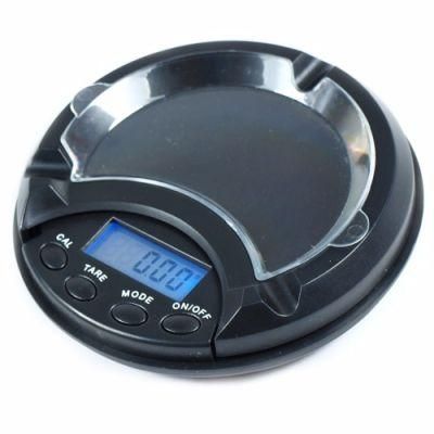 Electronic Digital Scale Ashtray Pocket Jewelry Gold Diamond Scale Digital Pocket Mini Scale