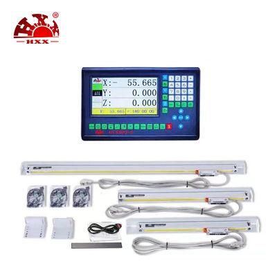 Complete Set 3 Axis LCD Digital Readout Dro with 0-1000mm Glass Linear Scale