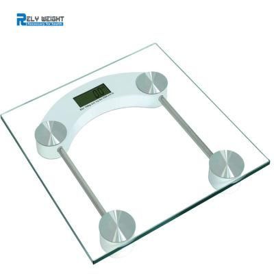 6mm Thickness Tempered Glass High Accuary Digital Bathroom Scale
