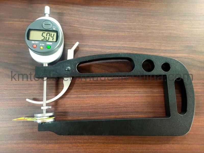 Digital Thickness Gauge 0-50mm/0-2" Thickness Meter Precise Electronic Gauge with LCD Display