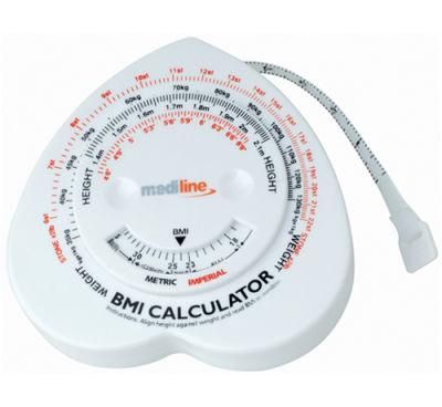 1.5m Plastic BMI Measure Tape Body Fat Measure (PI-011)