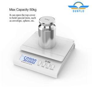 Sf-800 Digital Weight Scale in White Housing