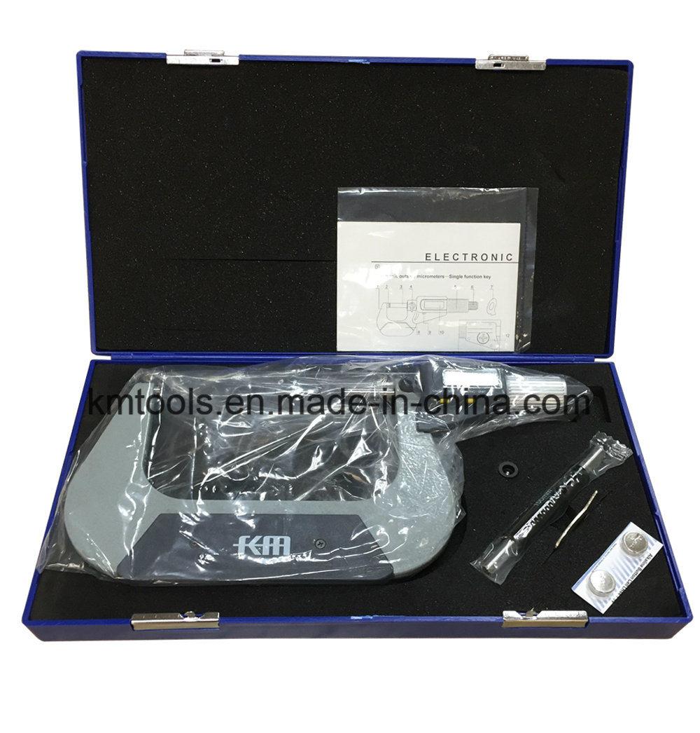 100-125mm Carbide Measuring Face Digital Outside Micrometer with 0.001mm Resolution