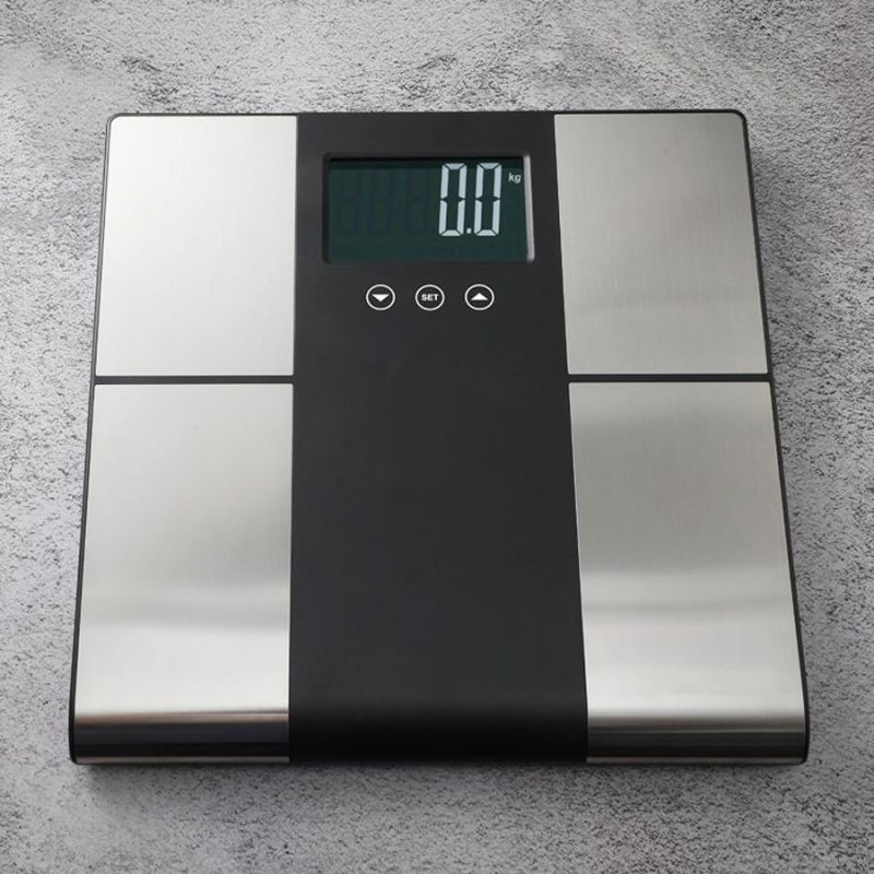 Large Display High Precision Digital Bathroom Fitness Scales Smart Body Fat Scale