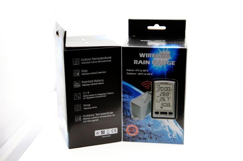 Wireless Rain Gauge Aw012 Digital