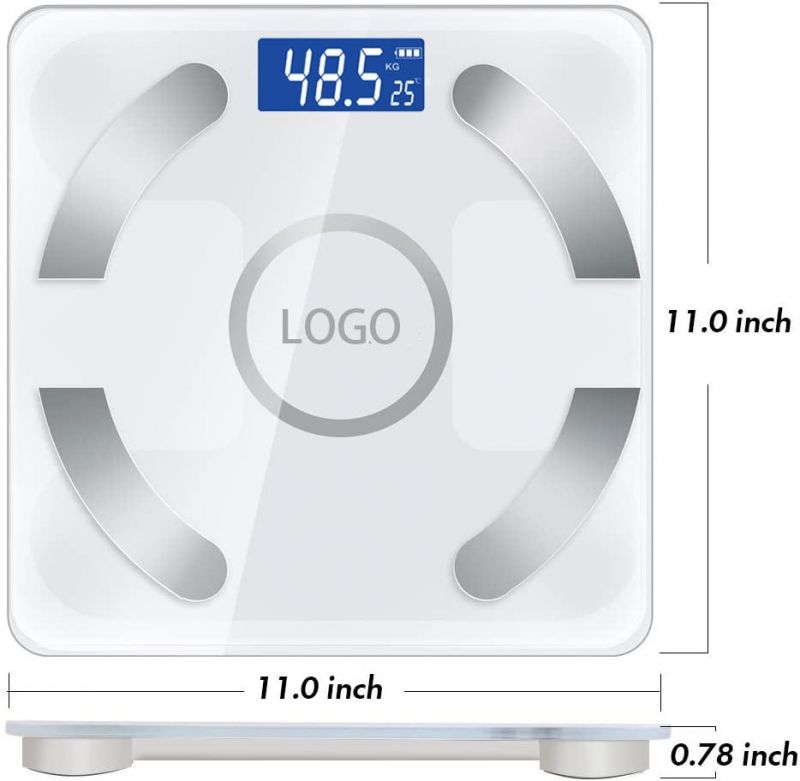 Bl-2801 Body Fat Scale with APP and Bluetooth