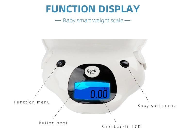 New Design Muti-Function Digital Baby Scale Weighing Scale for Newborn