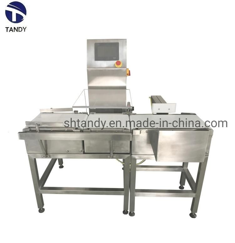 Milk Production Line Pacakages Weight Checking Sorting Weigher Machine