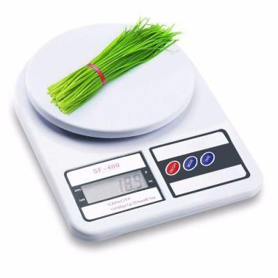 10kg/1g Sf-400 Digital LCD Display Kitchen Electronic Scales