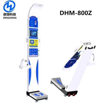 Ultrasonic Weight and Height Measuring Scales with Blood Pressure and Fat Meter Dhm-800z