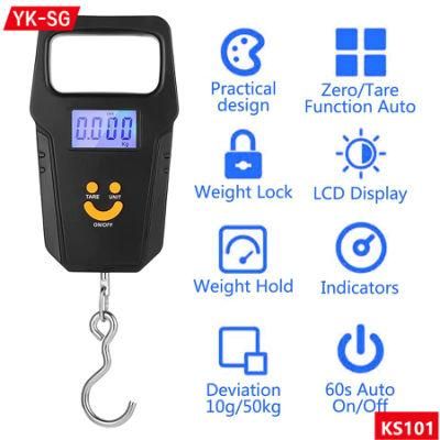 Electronic Portable Luggage Scale Pocket Mini Hanging Scale