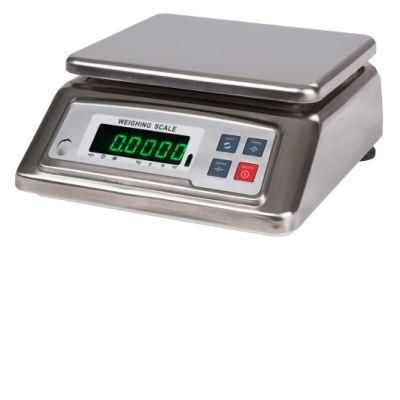 Electronic Digital SUS304 Stainless Steel High Precision Electronic Price Computing Scale Platform Scale Table Waterproof IP68 Balance
