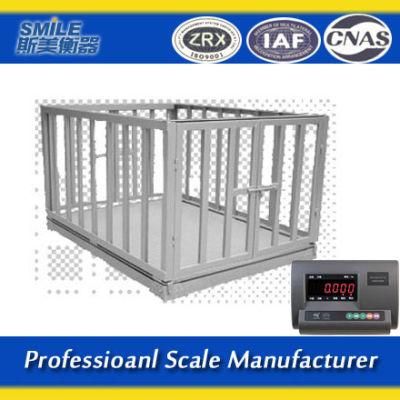 Digital Electronic Livestock Platform Weighing Floor Scale Floor Scale with Ramp