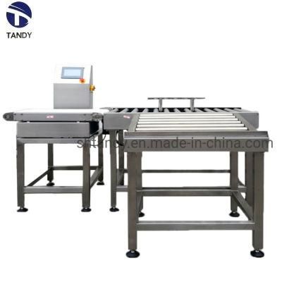 Milk Production Line Pacakages Weight Checking Sorting Weigher Machine