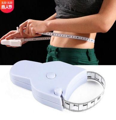 Perfect Body Tape Measure - 1.5m Automatic Telescopic Tape Measure - Retractable Measuring Tape for Body: Waist, Hip, Bust, Arms, and More.