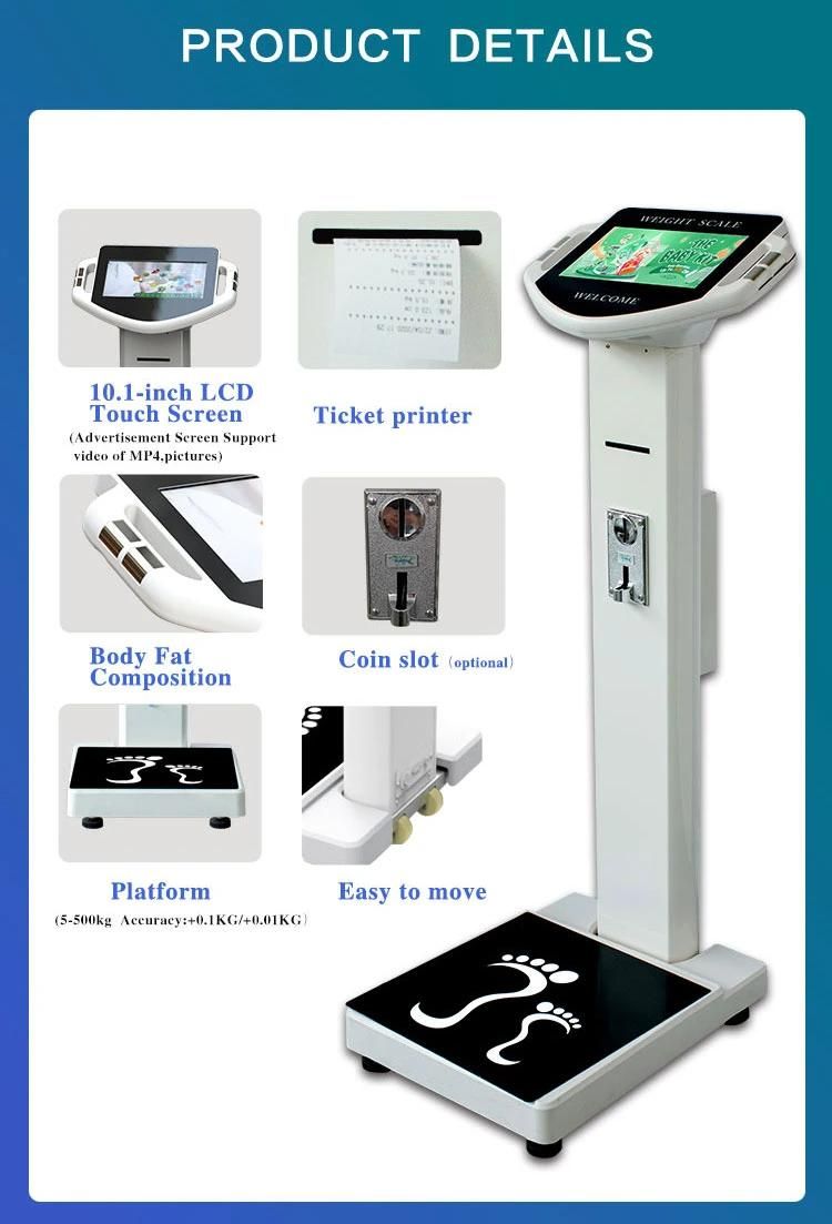 BMI Machine Weight Body Scale Weight Balance Sh-100