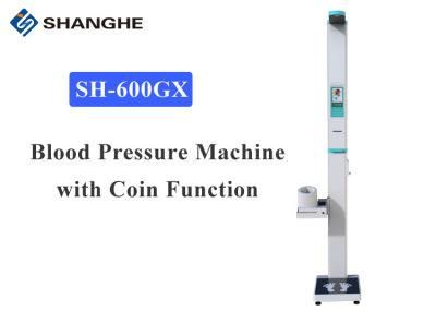 Coin Operated Height Weight Scale with Blood Pressure Measuring Machine