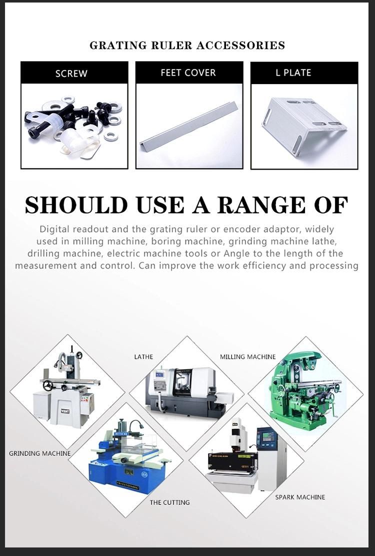 LED Display Dro Kits with Linear Glass Scales for EDM&Drilling