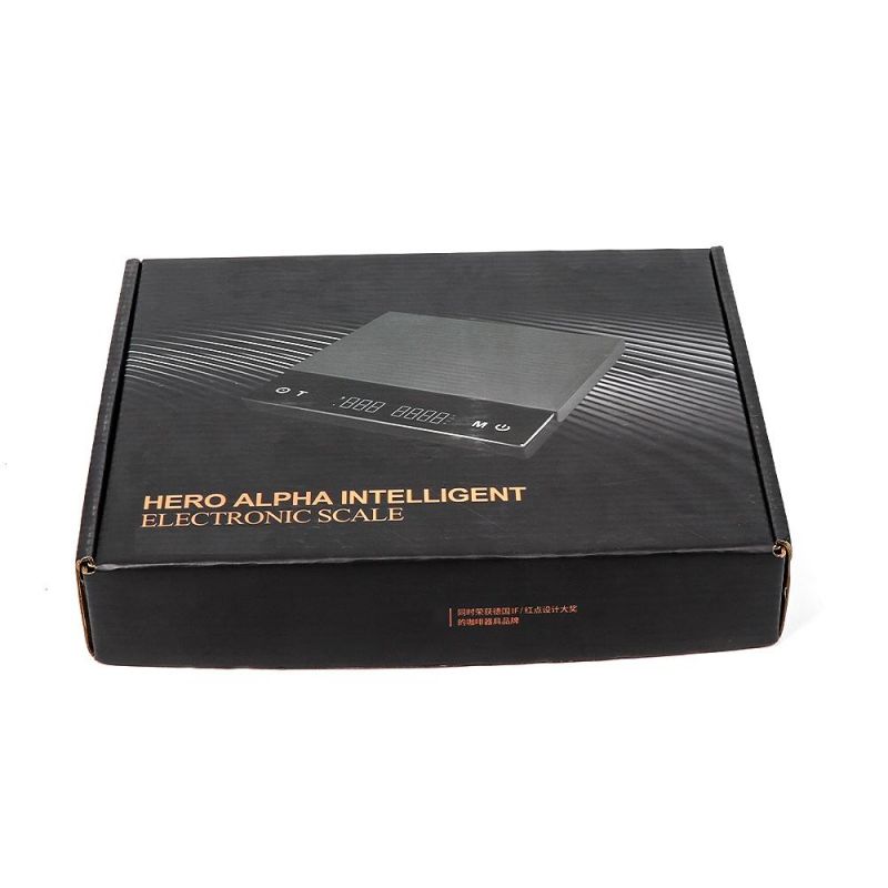 Rechargeable 3000g 0.1g Digital Coffee Scale with Electronic Timer Function