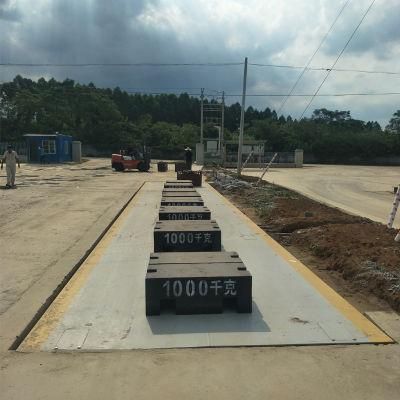 Digital Weighting Machine Manufacturer Truck Scale Weighbridge for 60 Tons