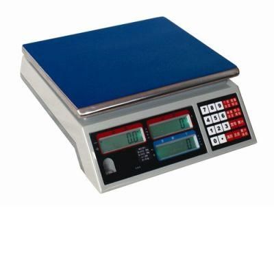 Square 30kg Digital Market Commercial Table Top Weighing Scale