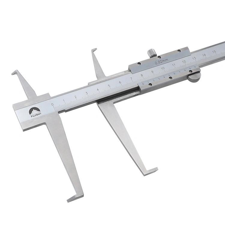 Inner Groove Vernier Caliper Stainless Steel Long Claw Inner Diameter Caliper 7-150/7-200/7-300mm