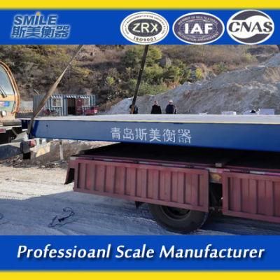 Scs-120t 3&times; 18m Electronic Truck Scale High Quality Commercial Truck Scales
