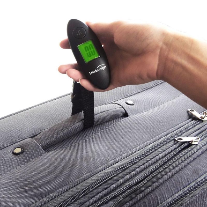 2017 Electronic Gift Items 40kg Mini Travel Luggage Hanging Weight Scale