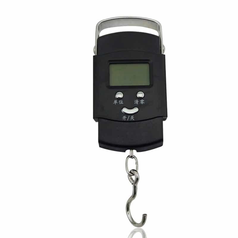 Hostweigh Portable Digital LCD Electronic Luggage Weight Scale Durable Strap Hanging Smile Scale