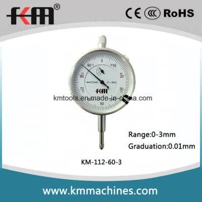 High Precision 0-3mm Dial Indicator Gauge with Good Quality