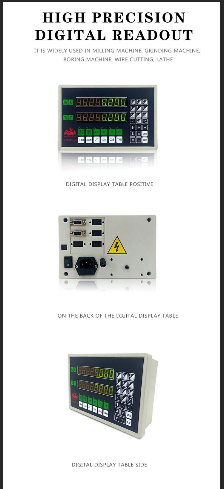 Digital Readout (DRO) and 2 Axis Digital Readout